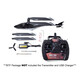 Vier-Wege-Fernbedienung privater Hubschrauber 300V2 Flying Shark Drone Aircraft Model Aircraft Real Aircraft Stable und Fall-Resistant Toys 2 Sätze Propeller offizieller Standardkonfiguration