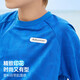 ASK JUNIOR六一儿童节儿童运动套装25夏季薄款男童短袖女童t恤短裤速干跑步 蓝色【JE2MHS13918M】 160