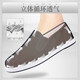 Shiju Herbst neuer Stil alter Peking-Stoffschuhe Herrenfußabdeckung Traditionelle Stoffschuhe Wollmaterial High-End-Männerschuhe ältere Vater Schuhe 12806 Schwarz 39