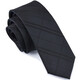 Takachuan Korean style fashion narrow tie men 6cm casual formal wear black groom wedding British plaid small student trend gentleman plaid