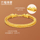 Liufu -Schmuck, Fußgoldenkernkernkernkette Gold Armband Chopin Chain Herrengeschenkpreis B01TBGB0119 22,22 Gramm (einschließlich Arbeitskosten 844 Yuan)