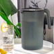 Wuji cold water kettle plastic high temperature resistant large capacity summer cold water cup good-looking tea cold water cup cold water teapot white 2000ml