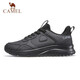CAMEL men's outdoor water-repellent lightweight cushioning jogging sports shoes A13230L4855 black 42