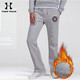 Tiger Trace Sport Pants Men's Thin Summer Trousers Straight Loose Large Size Cotton Running Exercise Closed Waiter Pants Casual Pants Gray (9898 Closed) XL