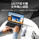 Type-C拓展坞雷电3/4扩展坞USB-C转HDMI分线器转接头 适用MacBoo 10合1HDMI+VGA+网卡+音频15601