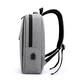Double Star Backpack for men's computer bag backpack for women 16-inch school bag junior high school high school college students large capacity notebook bag gray [16-inch standard version]