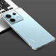 Dust card for Xiaomi Redmi Note13pro mobile phone case Redmi full-inclusive lens soft shell 5G new airbag anti-fall case transparent silicone protective case ultra-thin and simple men and women mobile phone case + tempered film New upgraded protection lens four corner airbag silicone soft shell