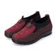 WVNE spring and summer old Beijing cloth shoes women's shoes mother single shoes 2025 deep mouth soft sole flat heel flat sole comfortable middle-aged and elderly anti-slip 880 red 39 [standard size]
