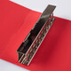 Fudekuai 11-hole computer folder VAT bill folder A5 loose-leaf 11-hole file folder express document folder blue
