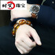 Shimao Hengfulong Myanmar Mine Amber Natural Amber Gold Brown Amber Bracelet Bracelet Shape Bead Personalized Men's Style