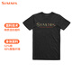 SIMMS新款短袖T恤春夏透气舒适男生时尚路亚户外钓鱼服柔软舒适速干 PG-12803短袖-深灰 M