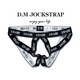 
DM men's thong trousers empty letters nylon low waist personality ring sex underwear temptation to avoid young men's inner rosy red M 90110Jin[Jin equals 0.5 kg]