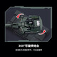 Yunya Military Tank Assembly Blocy Building Bloums Toys Boys's Children's Day Gift Gift compatible Legao difficulté de construire un modèle blindé à l'épreuve d'explosion [1269 particules]