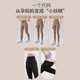 Xue Qianman's non-size nude yoga pants for women, high-waisted butt-lifting fitness training shorts, high-elastic tight Pilates pants