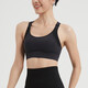 Halten Sie Yoga Sports Unterwäsche Running Weste Frauen mit hoher Intensität schocksicherer Rückenbra Back Schnalle einstellbare 12392 Sauerstofflila XL