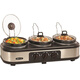 
BELLA 3 x 1.5 quart triple slow cooker pot Ceramic pot Three stops individual temperature control Simple operation Easy to clean Small portions of meals Baby supplementary food BLA13582