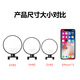 Yu Nianxi coach car assist rearview mirror car reversing small round mirror special supplies coach mirror wide angle auxiliary mirror blind spot secondary mirror medium size 9.7CM black 1