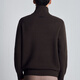 Anuncio Bird Cardigan Men's Autumn Gentle Wool Wool Fashionable Fashionable Juvenil Cardigan Cardigan Chaqueta gruesa Estilo Dark Maroon 50 (180/100)