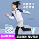 Baizhao Kinderbadminton Uniformanzug Herbst und Winter Männer und Frauen Kinder Volleyball-Tisch Tennis Training Anzug Schnellrocknen Strumpfhosen Customized Team Uniform 9793 Weiß und Blau + 9981 Schwarz [gefälschte Zwei-teilige Hosen] 24 Größen-[130-140cm-50-60jin [Jin Equals Equals 0,5 kg]]]]