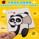 Bangson Baby Puzzle Game Grandes pièces avec plaque de base 0-3 ans nourrissons et enfants Toys Petite enfance Éducation des cadeaux d'anniversaire Animaux