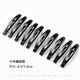Qindu hair clip bb clip black bangs clip large one-word clip children's side clip internet celebrity broken hair clip simple hair accessories medium size 2 bb clips
