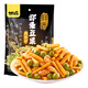 甘源烤肉味虾条豆果100g虾条蚕豆青豆儿童膨化休闲零食坚果炒货小包装
