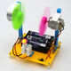 Hand-cranked generator model physics science experiment science toy DIY student science and technology small production homemade handmade hand-cranked generator fan model