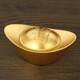 Jishantang Solid Brass Gosdated Sintot Dornmants Home Office Desktop Coremer New Home Открытие подарочных подарков 5 см Медной слиток (песчаное золотое стиль)