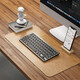 
B.O.W Hangshi HD098C dual-mode wireless Bluetooth charging keyboard mobile phone tablet iPad computer Apple Xiaomi Huawei office universal ultra-thin silent keyboard gray black