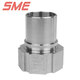 SMEEN14420不锈钢316槽罐车配件SME输油管马吉接头 DN40 1-1/2寸