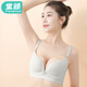 Tongyan Nursing Bra Maternity Underwear Double Open Button No Wire Ring Push Up Pregnancy Nursing Bra Four Seasons Blue Gray 85B