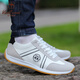 
Western Camel (VANCAMEL) men's shoes for spring and autumn 2025 new breathable light casual leather shoes for one foot Forrest Gump shoes versatile men's sports AW9902 white cloth style one size smaller 44