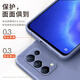 [with tempered film] Taras is suitable for opporeno5 mobile phone case universal Reno5k 5G full-inclusive liquid silicone soft shell anti-fall protective case reno5/5k [universal] Lavender gray [with tempered film]