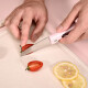 SMARTWIFE fruit knife folding household melon and fruit knife portable dormitory kitchen mini knife multi-functional peeling knife powder