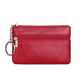 Qindu Koreanische Version Wallet Mini Mode Coin Wallet Women Ultra-dünn kurzer Kupplung Frauen Key Bag Card Bag Coin Bag Trendy Schwarz Mini 11,5*7,5 cm