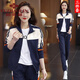 俞兆林春秋运动服套装女2024新款时尚洋气中年装休闲卫衣外套套装  9930三件套橙色[外套+短袖+裤子] 2XL (建议125-140斤)