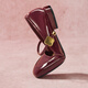 Red Dragonfly Retro Mary Jane Zapatos Spring y Summer Light Mouth Flat Tac Women's Women Square Toe Soft Sole Singles Singles WTB34373 Red 37