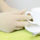 Orange egg tart 2D cos Japanese stockings gloves Sexy five-finger seamless anti-hook long transparent etiquette gloves for women white seamless five-finger gloves