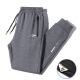 Delhui casual pants for men in autumn and winter, young and middle-aged sports new trendy casual loose outdoor versatile trousers LG-musilin-8813 black straight XL-(120Jin[Jin equals 0.5kg]-135Jin[Jin equals 0.5kg])