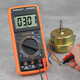 Antelves Nuevo DT9205A Pantalla digital de alta precisión Multímetro Digital Digital Anti-Burn Electricista Capacitor de mantenimiento Medidor NUEVO DT9205A Estándar [pantalla completa de símbolos]