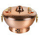 COPPER 100  HOME WARE日本原装进口新光堂铜火锅涮羊肉铜锅 黄色 26cm S-1047H
