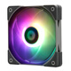 利民Thermalright TL-C12015W-S ARGB机箱5v幻彩风扇12cm薄款风扇白色 TL-C12015S【两只装+4针1分3线】