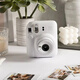 Fuji (FUJIFILM) instant mini12 camera minise upgraded model, one-time imaging, instant beauty, birthday gift, Mini12 Jasmine White (ready in stock), official standard configuration