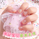 Kaba Bear [Hot Selling in the Internet] Children's Nail Stickers Cartoon Little Love Relief Decoration Small Pattern Waterproof Nail Patch Heart-watching Moment