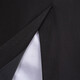 Haipaihaoyu-Anzug Set Herren Slim Small Anzug Business Format Micro-Stretch Anzug Bräutigam's Hochzeitsbräutigam 1695 Schwarz [Anzug + Hosen] XL (175) Empfohlen 110-130jin [Jin gleich 0,5 kg]