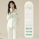 
Langsha pure cotton pajamas for women Spring and Autumn 2025 new spring model large size long sleeve cotton can be worn outside summer home clothing set 12808 M [suitable for 70-90 Jin [Jin equals 0.5 kg]