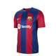 Nike (NIKE) Cool Soccer Nike 23-24 New Season Barcelona Home Fan Edition Short-sleeved Jersey T-shirt Men's DX2687-456 Jersey + Gundoant M