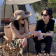Xinhaorui mountaineering hat summer sun protection fisherman hat men and women western cowboy hat outdoor dome sun hat big brimmed straw hat card color [shop main recommendation] 56-60cm