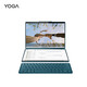 
Lenovo laptop YOGA Book 9i thin and light laptop 13.3-inch dual-screen flip book ES11A i7-1355U 16G 1T 2.8K OLED touch screen Keyboard Pen Stand Fog Sea Blue