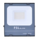 FSL Foshan Lighting LED floodlight led outdoor light outdoor waterproof high-power engineering billboard projection light warehouse lighting floodlight 100W white light (6500K)